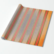 PAPIER EN FROMAGE ROUGE ET VERT STRIPES SUR GRIS