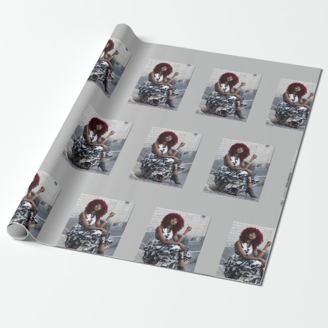 Cadeau papier enveloppant de mélanine (Déroulé)