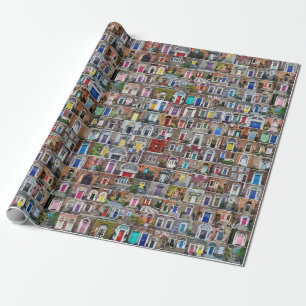 Cadeau Papier enveloppant des portes de Dublin