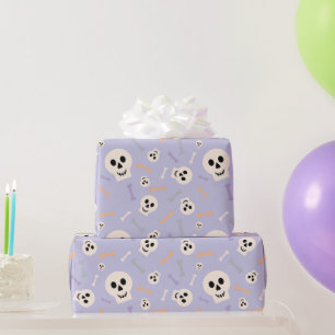 Cadeau Papier enveloppant d'Halloween mignon