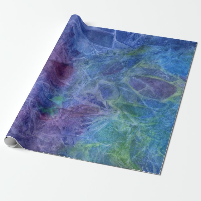 Cadeau Papier enveloppé teinture à cravate décontractée b (Déroulé)