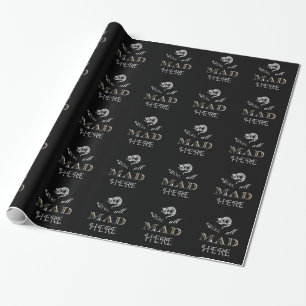 Cadeau Papier fou d'Alice Wreapping de chat de Cheshire