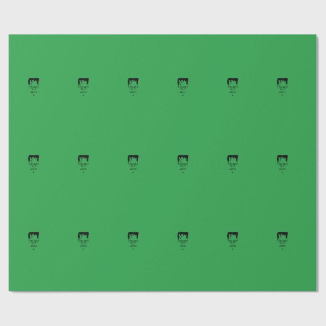 Cadeau Papier Frankenstein (Plat)