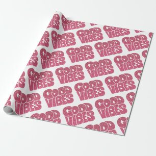 Cadeau Papier Good Vibes Wrapper