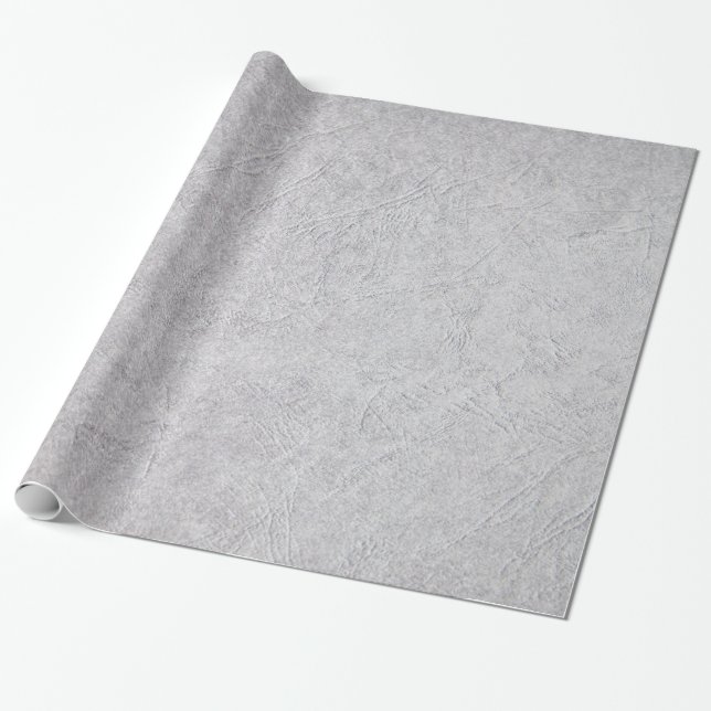 Cadeau Papier Gris Papier d'emballage texturé (Déroulé)