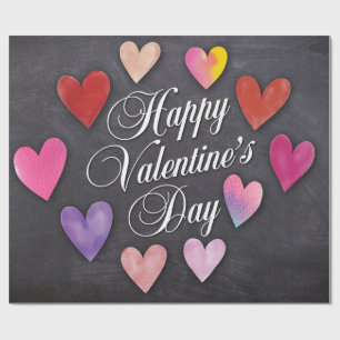 Cadeau Papier Heureuse Sainte-Valentin