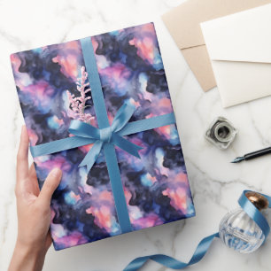 Cadeau Papier Marbre Arc-en-ciel