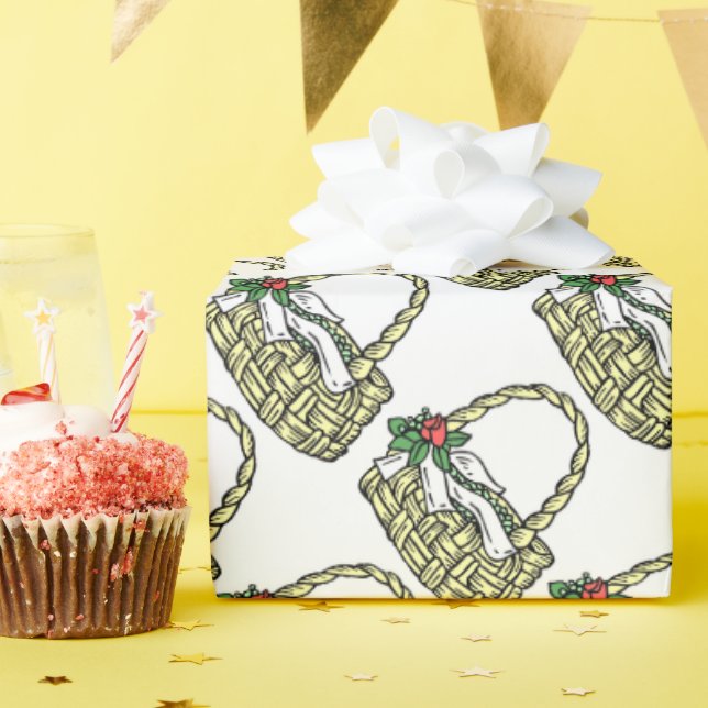 Cadeau Papier mariage Fleur de la fête de la nuptiale (Fête d'anniversaire)