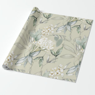 Cadeau Papier Motif d'automne