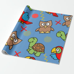 Cadeau Papier motif de conception animale
