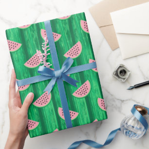 Cadeau Papier Motif de pastèque