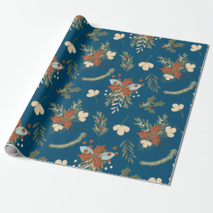 Cadeau Papier Motif nordique de Noël