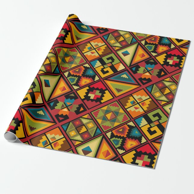 Cadeau Papier numérique africain (Déroulé)