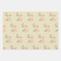 cadeau papier papier motifs abstraits