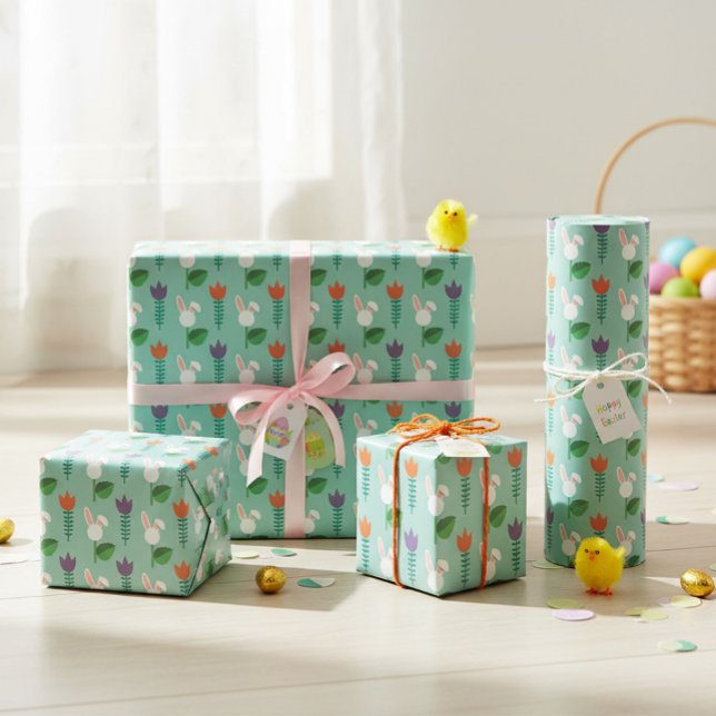 Cadeau Papier Pastel Easter (Créateur téléchargé)