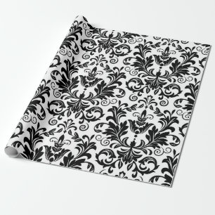 Cadeau Papier peint dans le style baroque. Rangeur transp