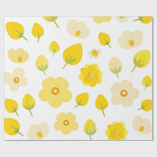 Cadeau Papier peint Golden Bloom Luxe