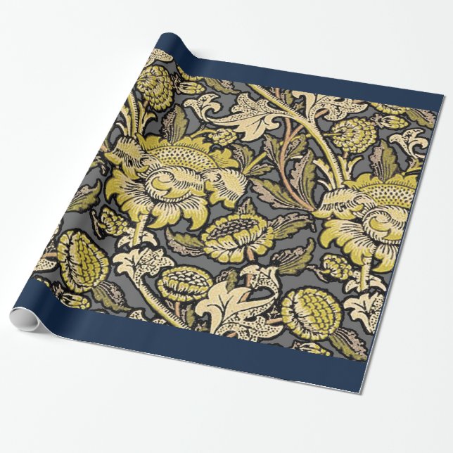 Cadeau Papier peint William Morris Wey Papier peint à env (Déroulé)