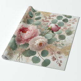 Cadeau Papier Peony Drama