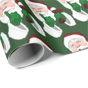 Cadeau Papier père Noël Enveloppement Papier de Noël