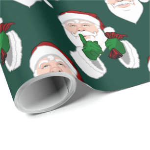 Cadeau Papier père Noël Enveloppement Papier de Noël