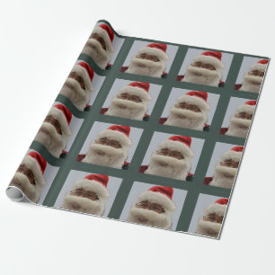 Cadeau Papier père Noël Wrapper