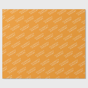 CADEAU PAPIER PERSONNALISÉ LOGO ÉLÉGANT MODERNE CHIC CLAS
