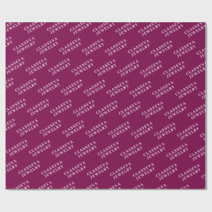 CADEAU PAPIER PERSONNALISÉ LOGO ÉLÉGANT MODERNE CHIC CLAS