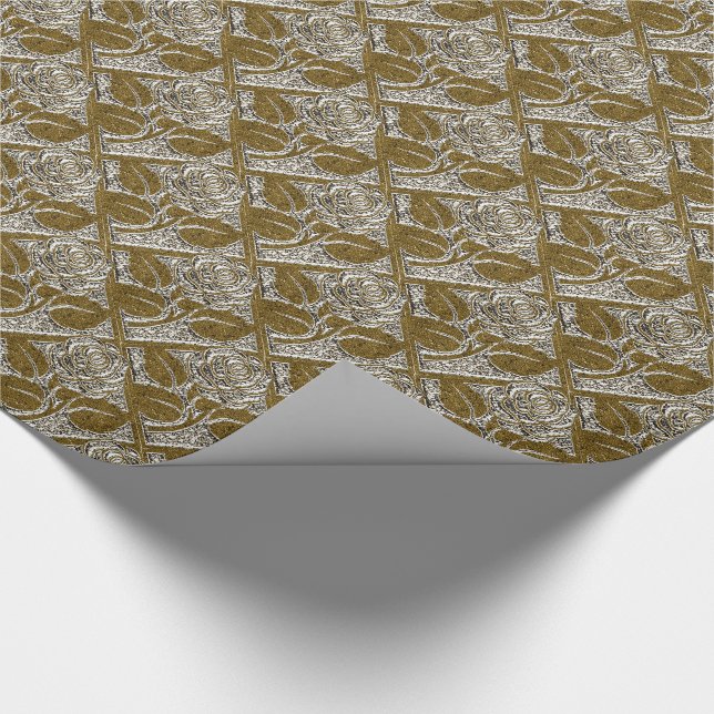 Cadeau Papier Rose-01-Silver Gold-Gift en métal (Coin)