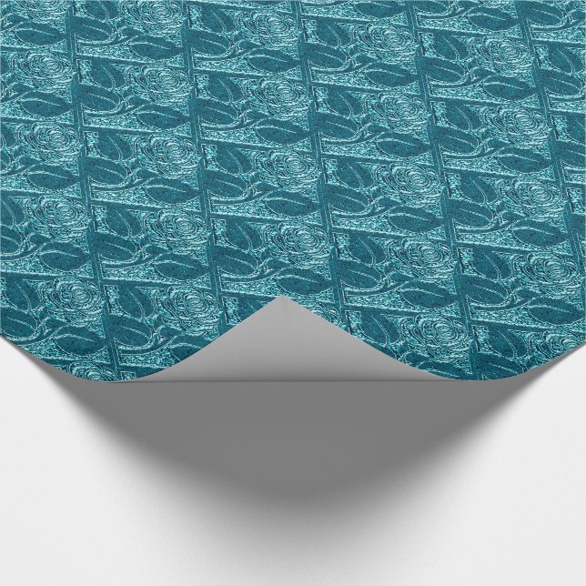 Cadeau Papier Rose-02-Blue-Gift en métal (Coin)
