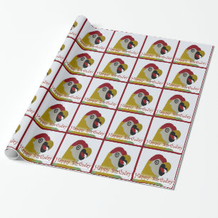 Cadeau Papier rouge d'enveloppe de collage de tête de