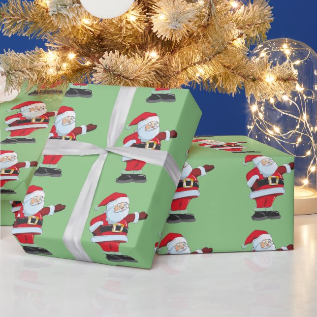 CADEAU PAPIER SANTA CLAUS NOËL (Vacances)
