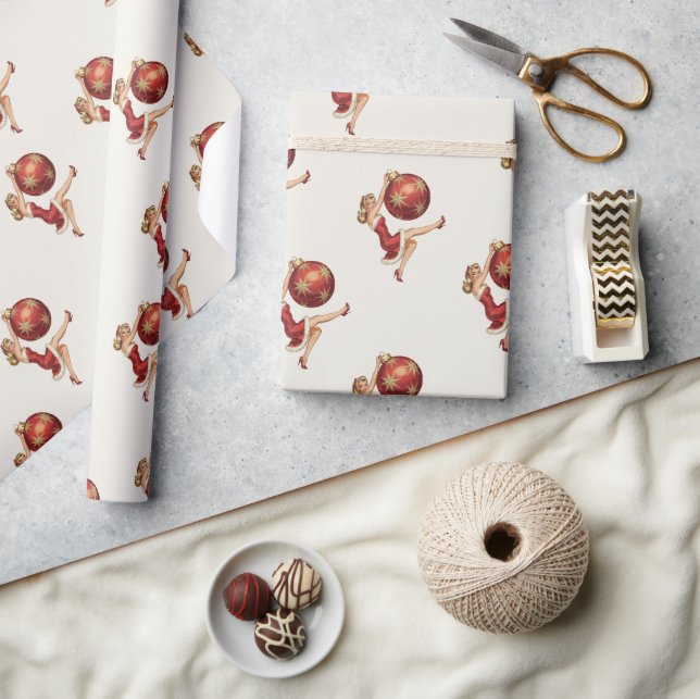 Cadeau Papier traditionnel Vintage de Noël (Artisanat)