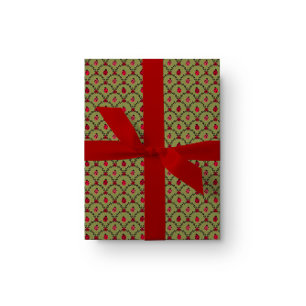 Cadeau Papier vintage d'enlèvement de coccinelle
