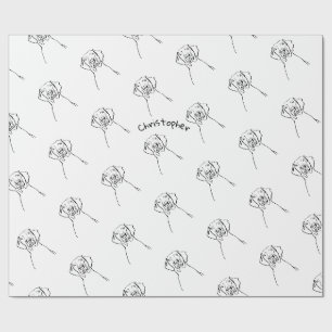 Cadeau Papier Weimaraner personnalisé