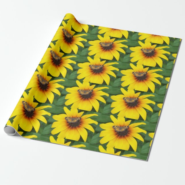 Cadeau Papillon sur le papier de tournesol (Déroulé)
