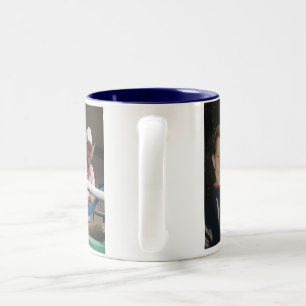 Cadeau parfait de tasse TwoTone de la coutume 11oz