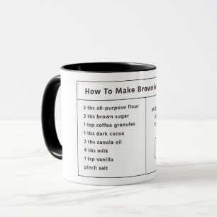Cadeau Parfait/ Parcourir Dans Une Recette De Mug