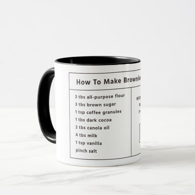 Cadeau Parfait/ Parcourir Dans Une Recette De Mug (Devant gauche)