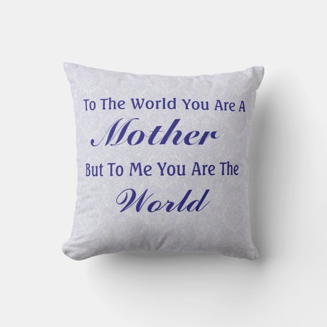 Cadeau parfait pour le cadeau de coussin de maman (Recto)