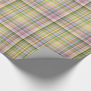 Cadeau Pastels au chocolat Plaid 19-Gift Papier à envelop