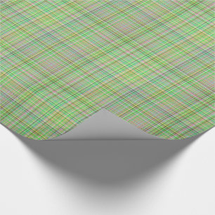 Cadeau Pastels Chocolat Plaid 17-Gift Papier Enveloppant