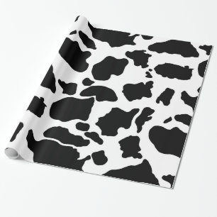 Cadeau Peau de la Covette noire Papier à envelopper