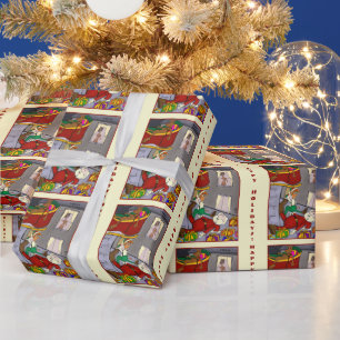 Cadeau Père Noël Rencontre Mme Père Noël Papier à envelop