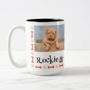Cadeau personnalisé de chien photo Mug animal de c