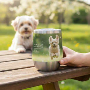 Cadeau personnalisé de photo de papa chien pour la
