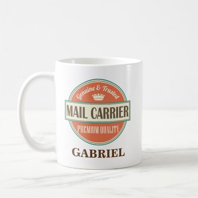 Cadeau personnalisé de tasse de bureau de (Gauche)