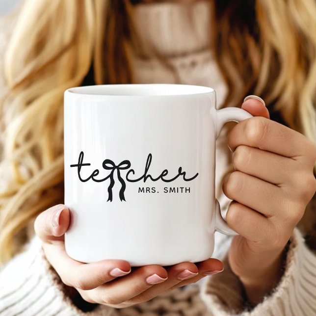cadeau personnalisé de tasse mignonne pour enseign (personalized coffee cup teachers, thank you teacher mug gift, teacher appreciation coffee mug,)