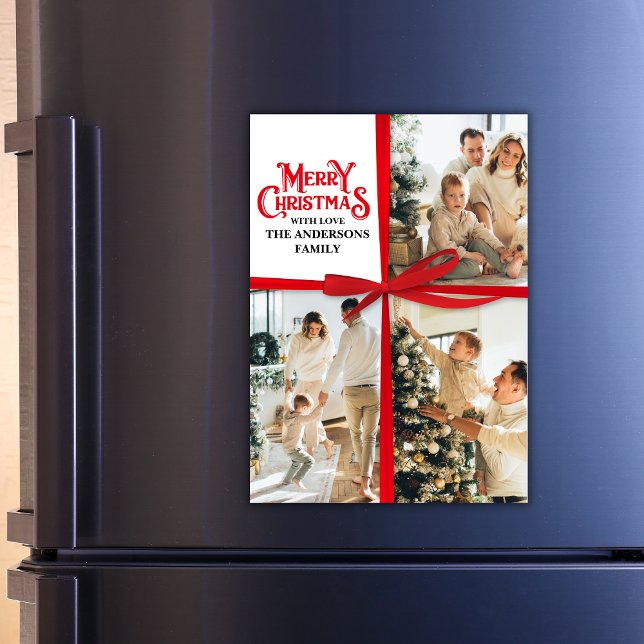 Cadeau personnalisé Enveloppé Famille Collage phot (Créateur téléchargé)