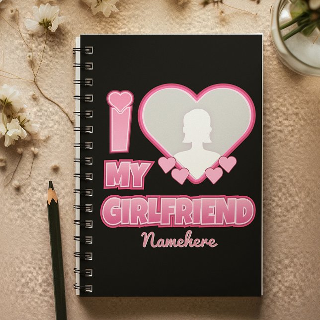 Cadeau personnalisé Je t'aime ma copine – Ajouter  (Créateur téléchargé)